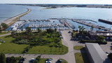 Ferienwohnung in Großenbrode - Am Kai 17 - Außen - Blick auf den Yachthafen