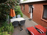 Ferienwohnung in Schwienkuhl - Ferienhof Hüttmann-Dreblow 2 - Terrasse
