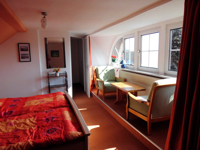 Ferienhaus in Mukran - Kunze - Schlafzimmer mit Doppelbett