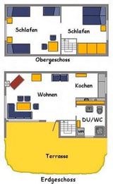 Ferienhaus in Dabitz - Kaminhaus - Bild 3