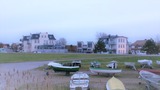 Ferienwohnung in Börgerende - Appartement 4 - Ostseeblick - Blick vom Strand zur Villa