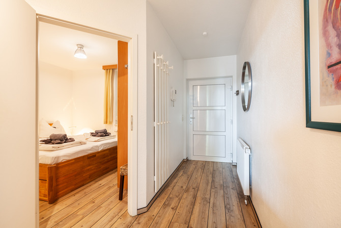 Ferienwohnung in Niendorf/Ostsee - Residenz Niendorf mit Meerblick - Flur