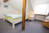 Ferienwohnung in Rettin - Ferienhof Hansen Strandhafer - Schlafzimmer mit Doppelbett