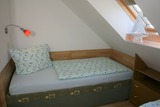 Ferienwohnung in Rerik - Ankerplatz - kleines Schlafzimmer im Dachgesschoss