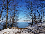 Ferienwohnung in Baabe - Sonnenblick - Hochuferweg nach Sellin im Winter