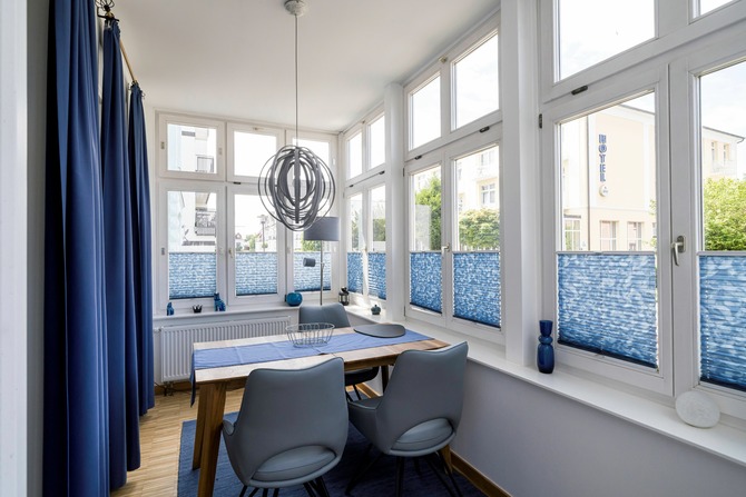 Ferienwohnung in Kühlungsborn - Ostsee-Domizil Sandburg - Wintergarten, Essbereich