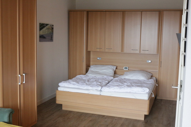 Ferienwohnung in Dahme - Berolina - Schlafbereich, 90x200 cm jeweils