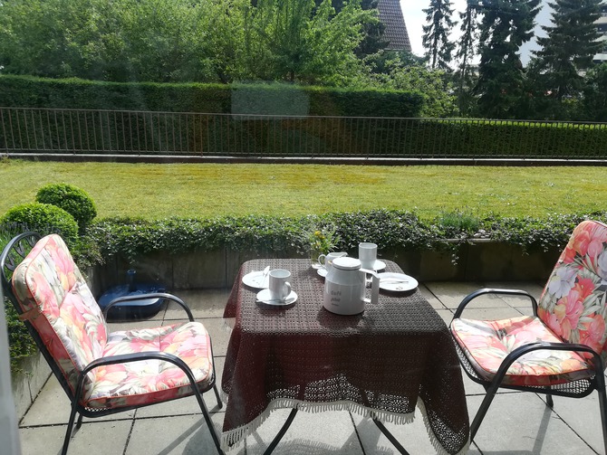 Ferienwohnung in Grömitz - Deichkrone - viel Platz auf der Terrasse