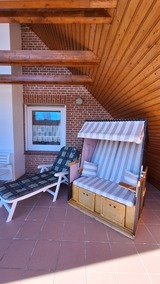 Ferienwohnung in Dahme - Petra - Strandkorb zum Entspannen
