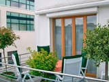 Appartement in Timmendorfer Strand - Seeadler mit Meerblick - Zweite Terrasse nach hinten
