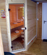 Ferienhaus in Gr&ouml;mitz - Theisen - Sauna mit Ruhebereich