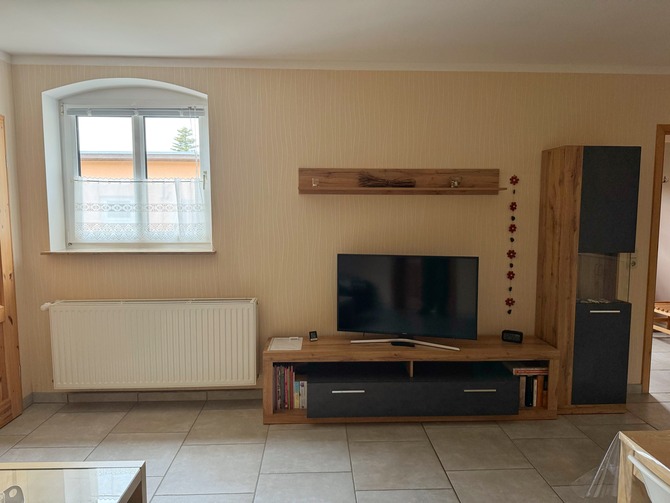 Ferienwohnung in Niederhagen - Sonne und Me(eh)r - Wohnwand