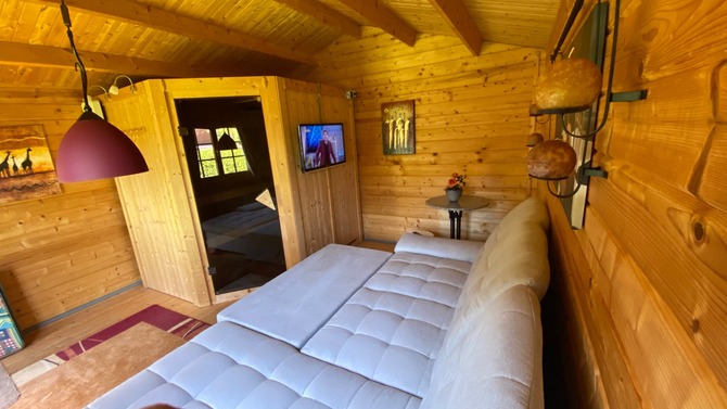 Ferienwohnung in Schönhagen - Prigge - Aufenthaltsraum nach der Sauna