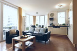 Ferienwohnung in Großenbrode - Windrose 2 - Wohnen mit gemütlichem Sofa