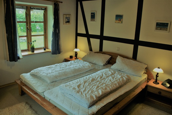 Ferienhaus in Döhnsdorf - Landhaus Unter dem Reetdach - Schlafraum 1