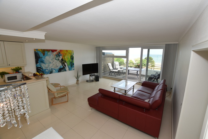 Ferienwohnung in Grömitz - Ostsee-Traumblick - Wohnraum