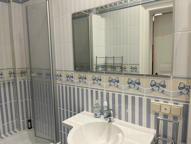 Ferienwohnung in Ostseebad Heringsdorf - Villa Kramme - Gäste-Bad-Dusche