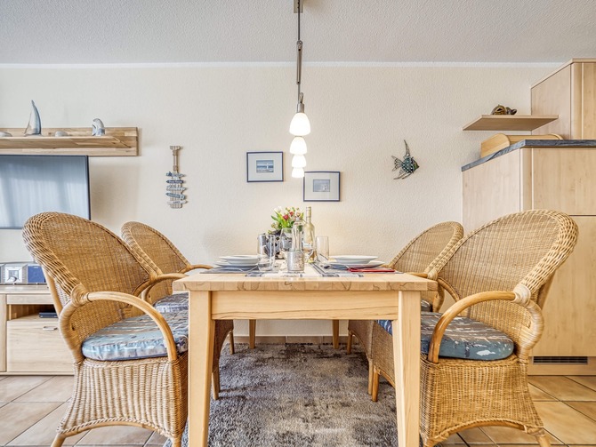 Ferienwohnung in Zingst - Residenz am Strand, App. 1.03 - Essbereich