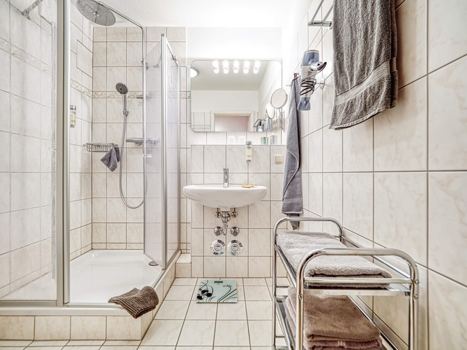 Ferienwohnung in Zingst - Residenz am Strand, App. 1.03 - Badezimmer