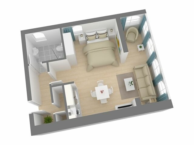 Ferienwohnung in Sellin -  Ferienappartement M&ouml;nchgut 01 - Bild 12