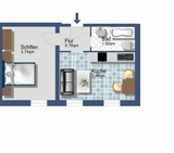 Ferienwohnung in Rabenkirchen-Faulück - Schleiblick App. 11 - Bild 7