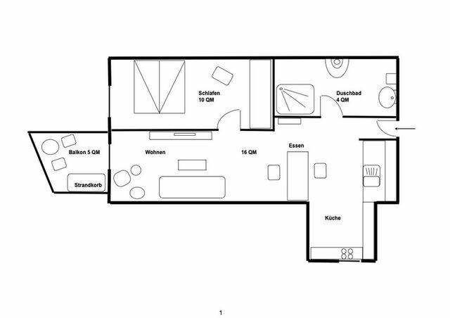 Ferienwohnung in Eckernf&ouml;rde - H&uuml;sing - Bild 23