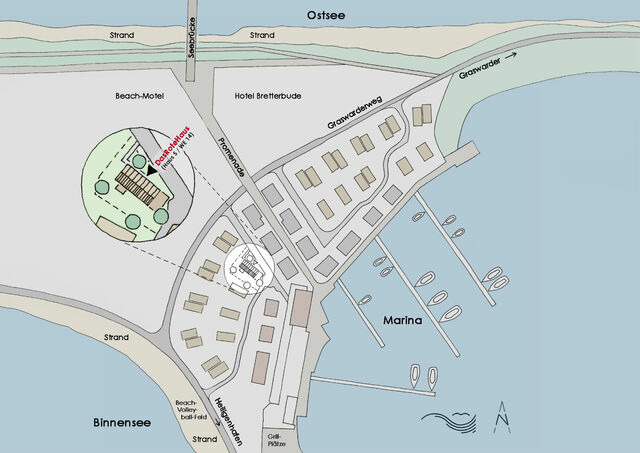 Ferienhaus in Heiligenhafen - Ostsee - Reetdachhaus Nr. 14 &quot;DasRoteHaus&quot; im Strand Resort - Bild 23