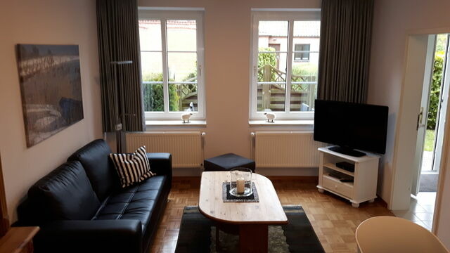 Ferienwohnung in Fehmarn OT Petersdorf - Gästehaus Nielson, Terrassenwohnung Sommerwind mit Garten - Bild 14