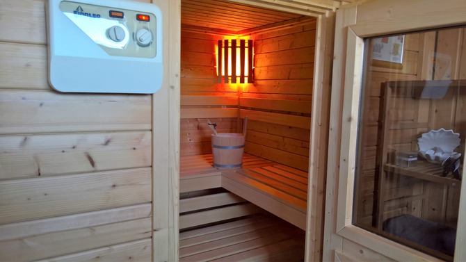 Ferienwohnung in Hohen Wieschendorf - Zur Schwedenschanze 2 - separate Sauna