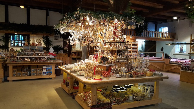 Ferienwohnung in Hohen Wieschendorf - Zur Schwedenschanze 2 - Weihnachtsmarkt in der Wieschendorfer Scheune