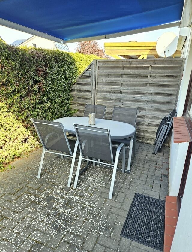 Ferienwohnung in Gr&ouml;mitz - Wohnung 2 - G. Pape - sch&ouml;ne Terassenwohnung mit sep. Ankleidezimmer, kostenloses WLAN, Longstay Rabatt, N&auml;he D&uuml;nenpark - Bild 14