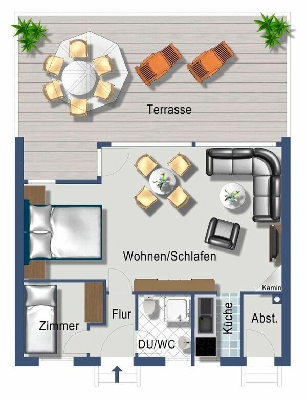 Bungalow in Lensterstrand - Haus "Arielle" - Bild 4