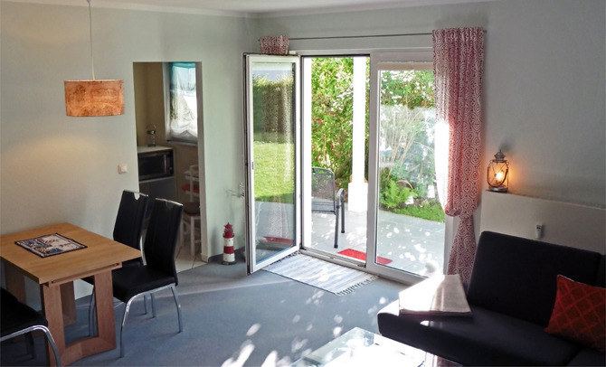 Ferienwohnung in Ostseebad Nienhagen - Ferienwohnung Dorie - Wohnzimmer