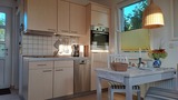 Ferienhaus in Kühlungsborn - Schlehdornhaus - Küchenbereich, mit allem, was gebraucht wird