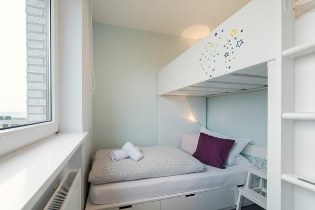 Ferienwohnung in Fehmarn OT Staberdorf - Sonnendeck mit Meerblick in Staberdorf - Bild 12