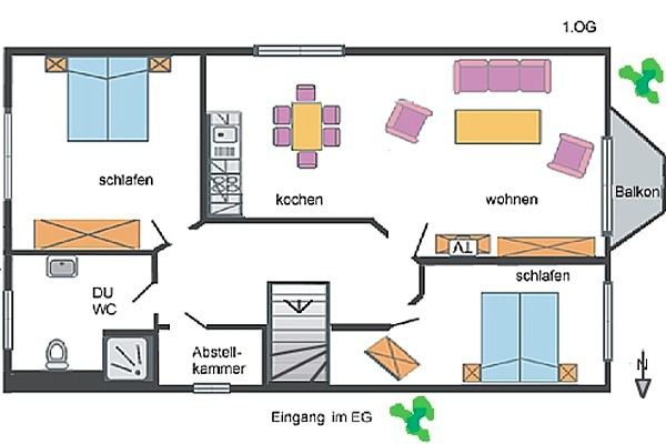 Ferienwohnung in Ostseeheilbad Zingst - Zähler, Brunhilde - Bild 6