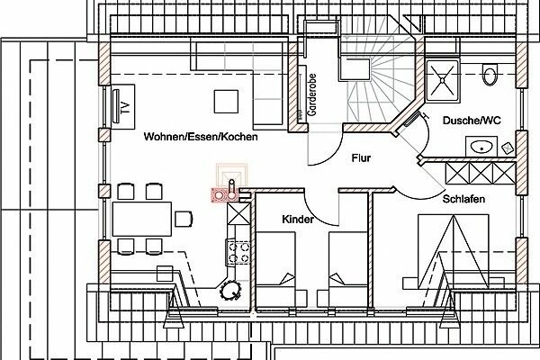 Ferienwohnung in Zingst - Haus Marleen OG, FW 2 - Bild 12