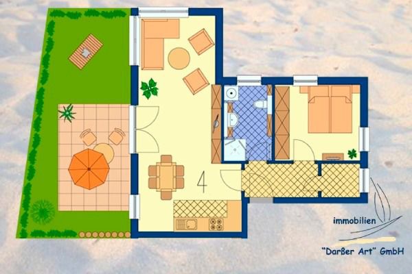 Ferienwohnung in Ostseeheilbad Zingst - Villa Arielle, FW 4 - Bild 7