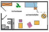 Einzelzimmer in Zingst - Altes Wasserwerk, App. 5 - Bild 7