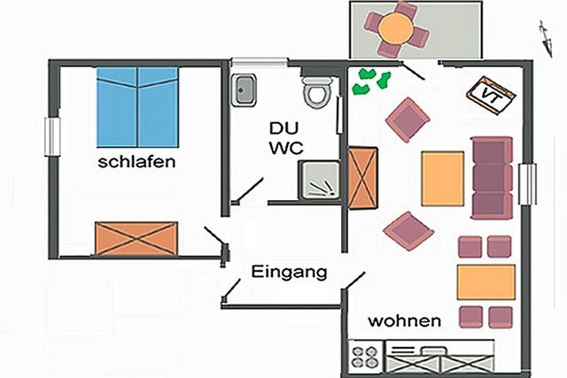 Ferienwohnung in Ostseeheilbad Zingst - Villa Balticum, Whg. 4 - Bild 13