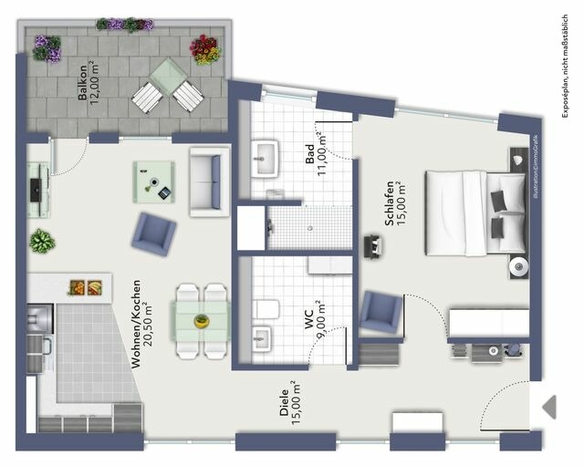 Ferienwohnung in Eckernförde - Die kleine Feine - Bild 15