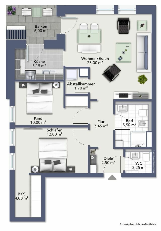 Ferienwohnung in Eckernförde - Küstenkoje - Bild 23