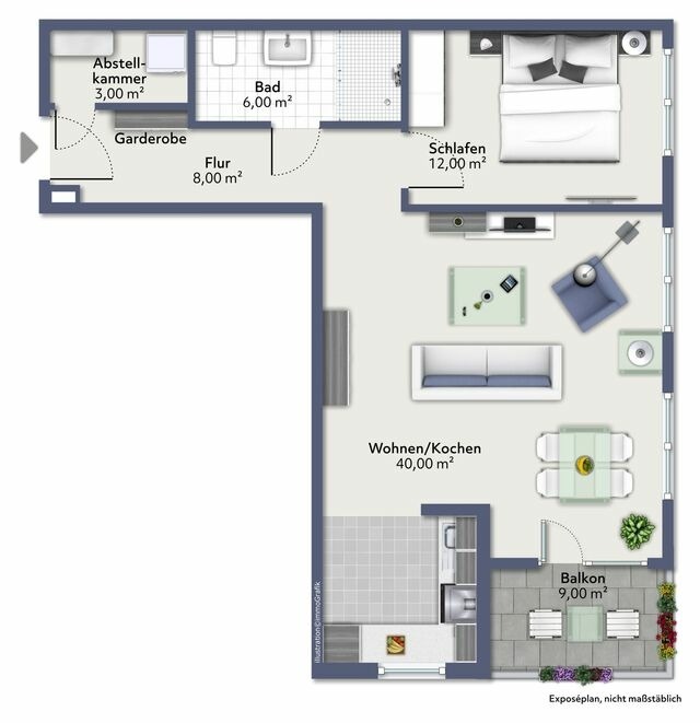 Ferienwohnung in Eckernf&ouml;rde - Wohndock - Bild 23