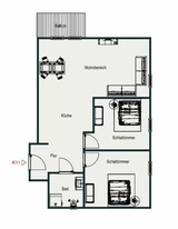 Ferienwohnung in Gr&ouml;mitz - Kabine 11 - Bild 23