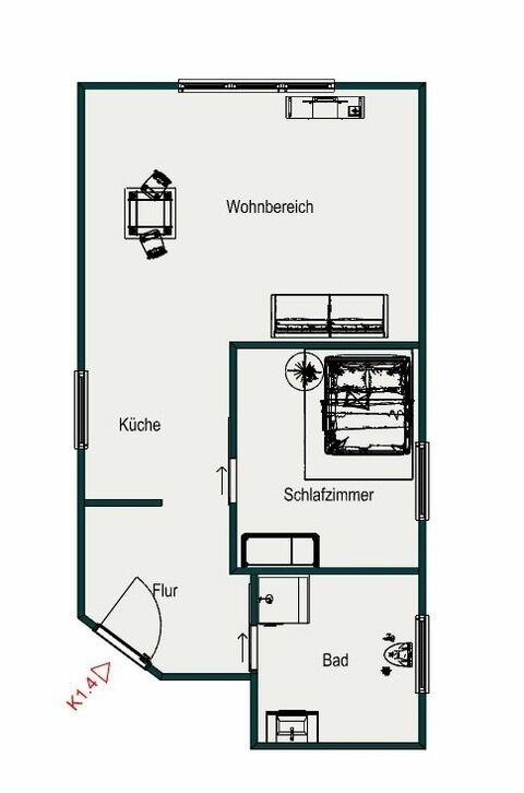 Ferienwohnung in Grömitz - Meerblick 1.4 - Bild 19