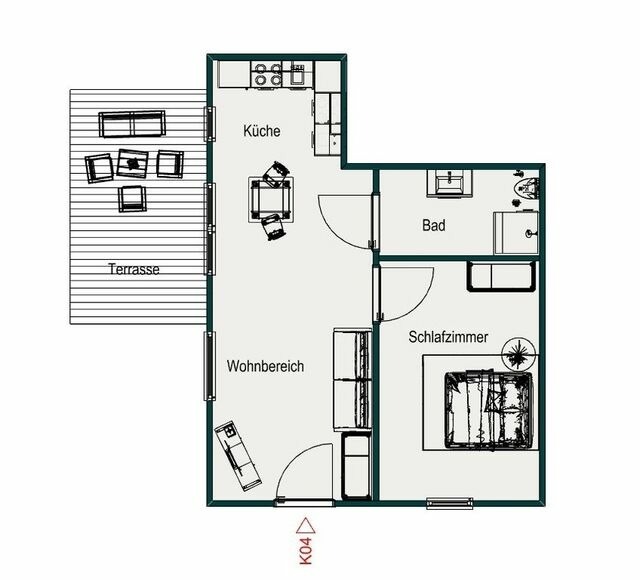 Ferienwohnung in Grömitz - Kabine 04 - Bild 19