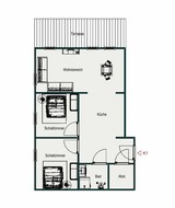 Ferienwohnung in Grömitz - Kabine 1 - Bild 22