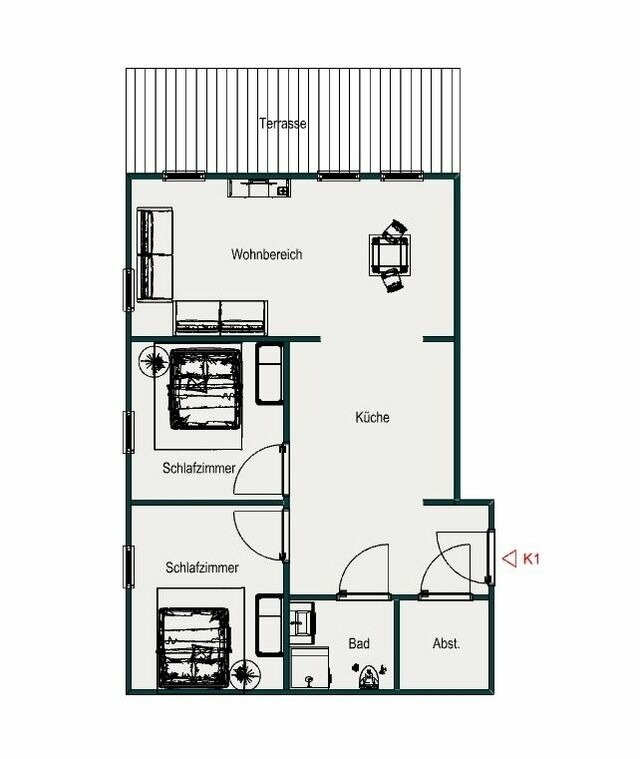 Ferienwohnung in Grömitz - Kabine 1 - Bild 22
