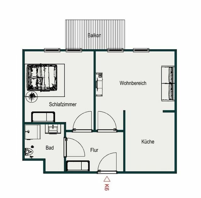 Ferienwohnung in Grömitz - Kabine 6 - Bild 24
