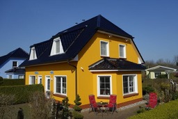 sonniges und beliebtes Ferienhaus "M&ouml;we" - nur 2 Minuten zum Strand... WLAN inklusive...